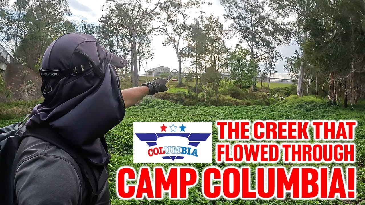 The Creek that ran through WW2 Camp Columbia // BULLOCK HEAD CREEK