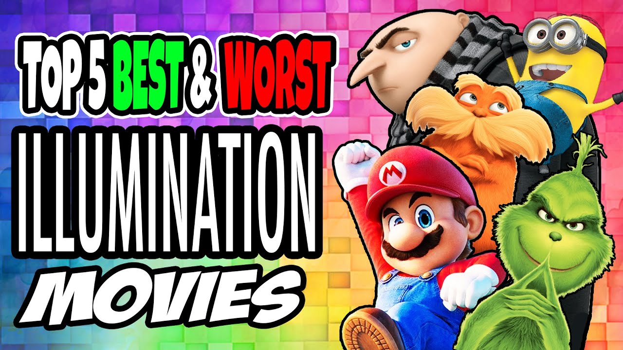 Jambareeqi's Top 5 Best & Worst ILLUMINATION Movies!