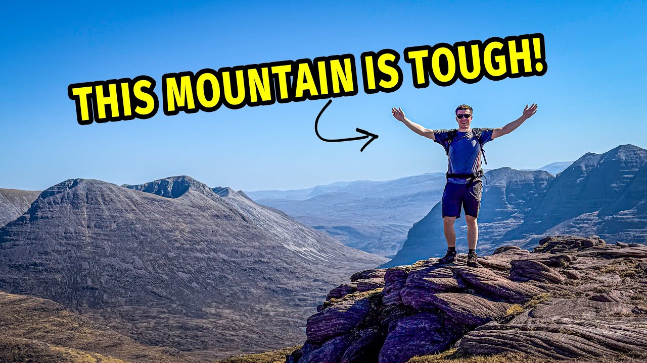 This Mountain is HARDER than many of the Scottish Munros..