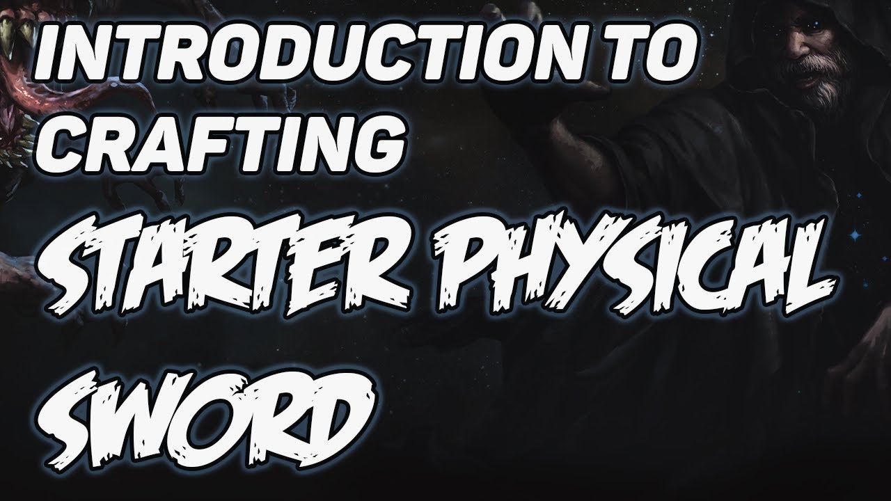Path of Exile - Crafting 101 - Starter Physical Sword!
