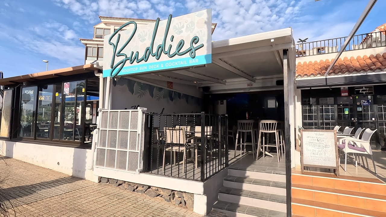 Tenerife - Busy Buddies At Los Cristianos...
