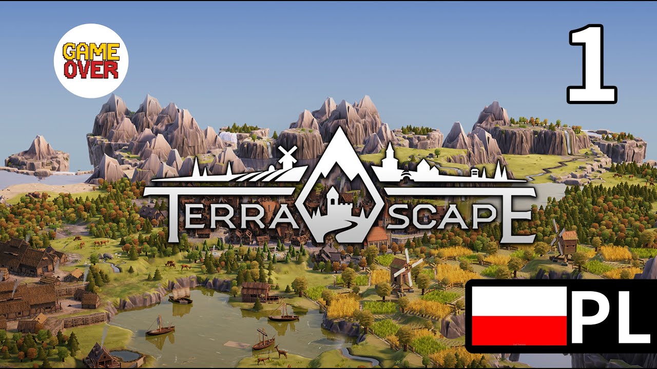 Zagrajmy w TerraScape | #1 | Pierwsze kroki | WYZWANIA | Gameplay PL