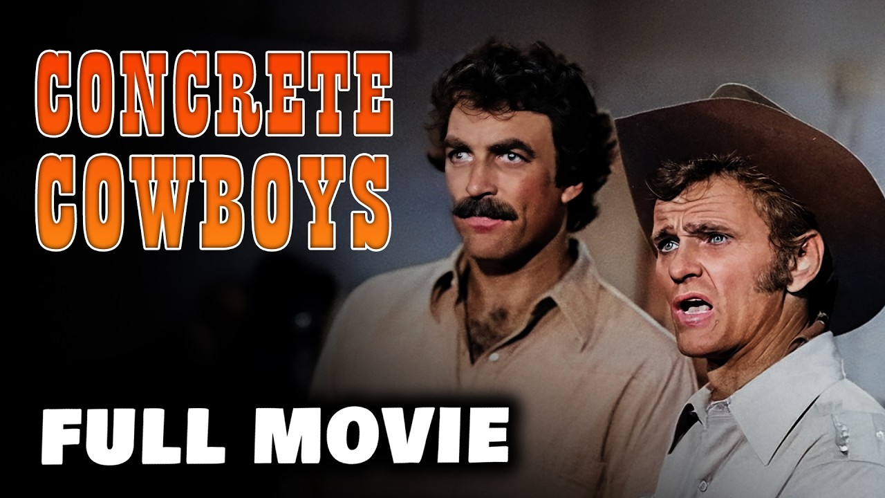 THE CONCRETE COWBOYS (1979) | Tom Selleck | Jerry Reed | Full Length Action Movie | English