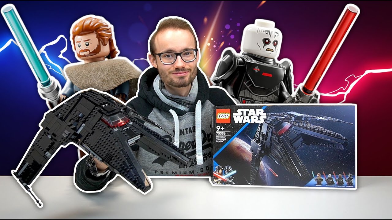 EXKLUSIVE MINIFIGUREN: LEGO® Star Wars 75336 Inquisitor Transport Scythe im Review!