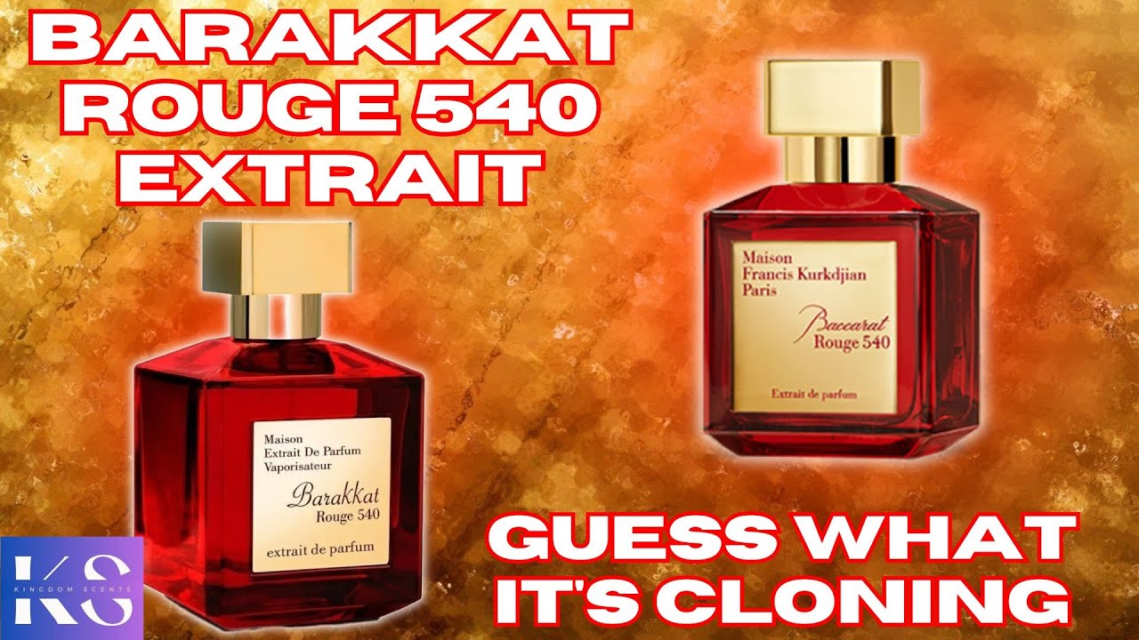 ОБЗОР BARAKKAT ROUGE 540 EXTRAIT | УГАДАЙТЕ, ЧТО ЭТО КЛОНИРОВАНИЕ