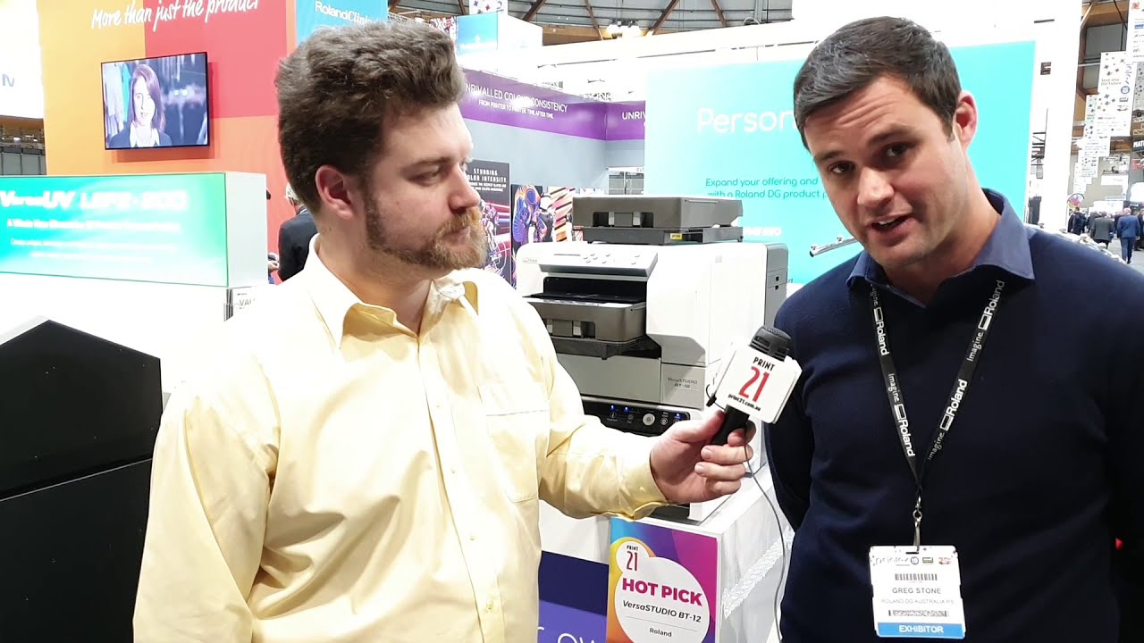 PrintEx: Roland debuts DTG