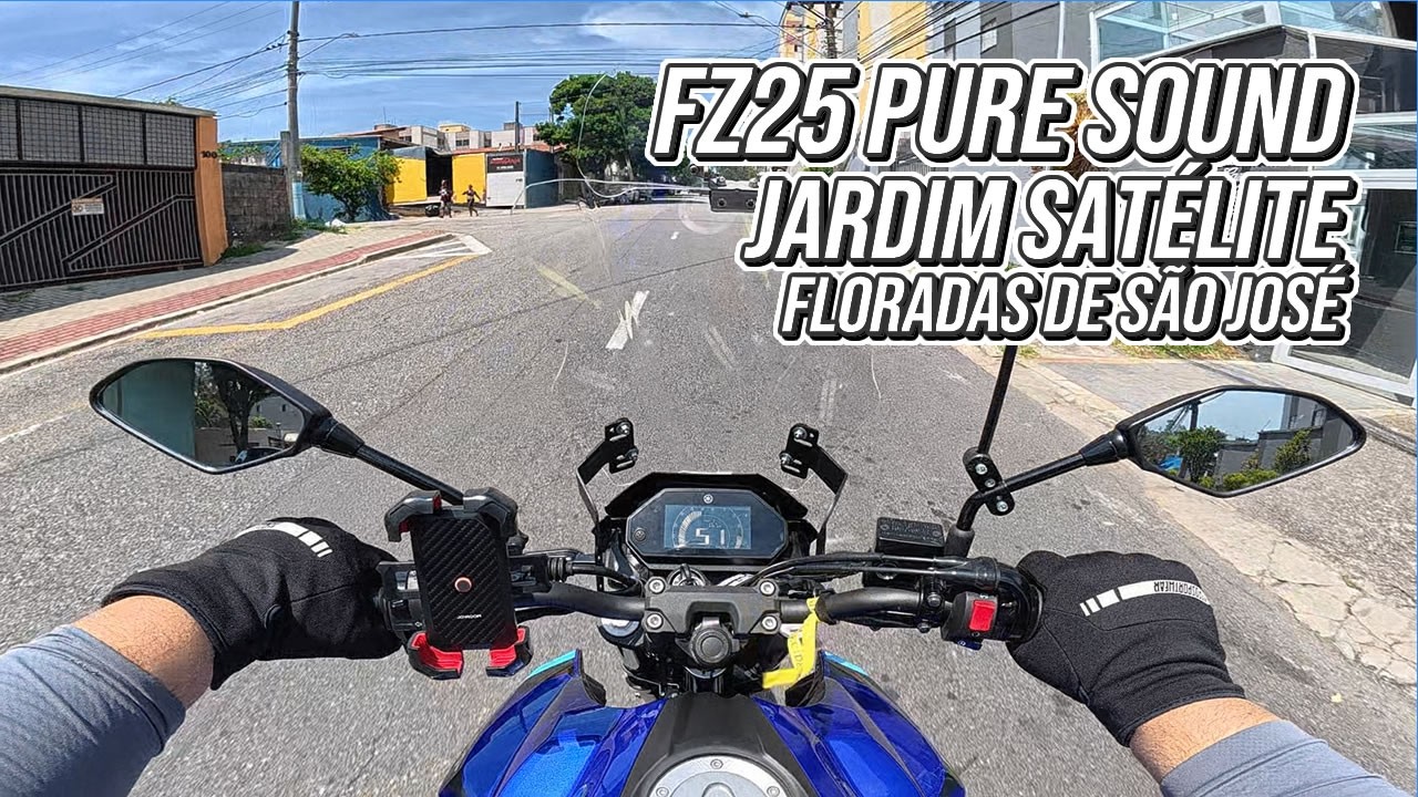 ROLÊ RAIZ DE FZ25 CONNECTED EM SJC POV PURESOUND