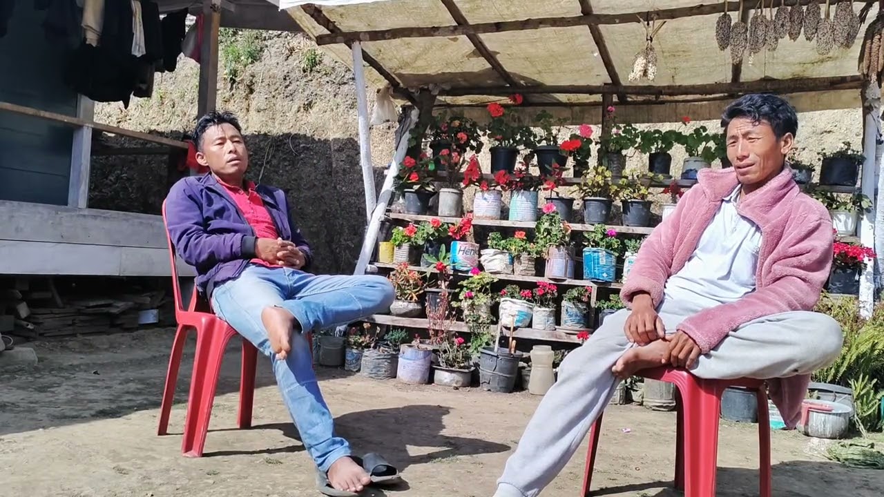 Our village life School admition.funny video
