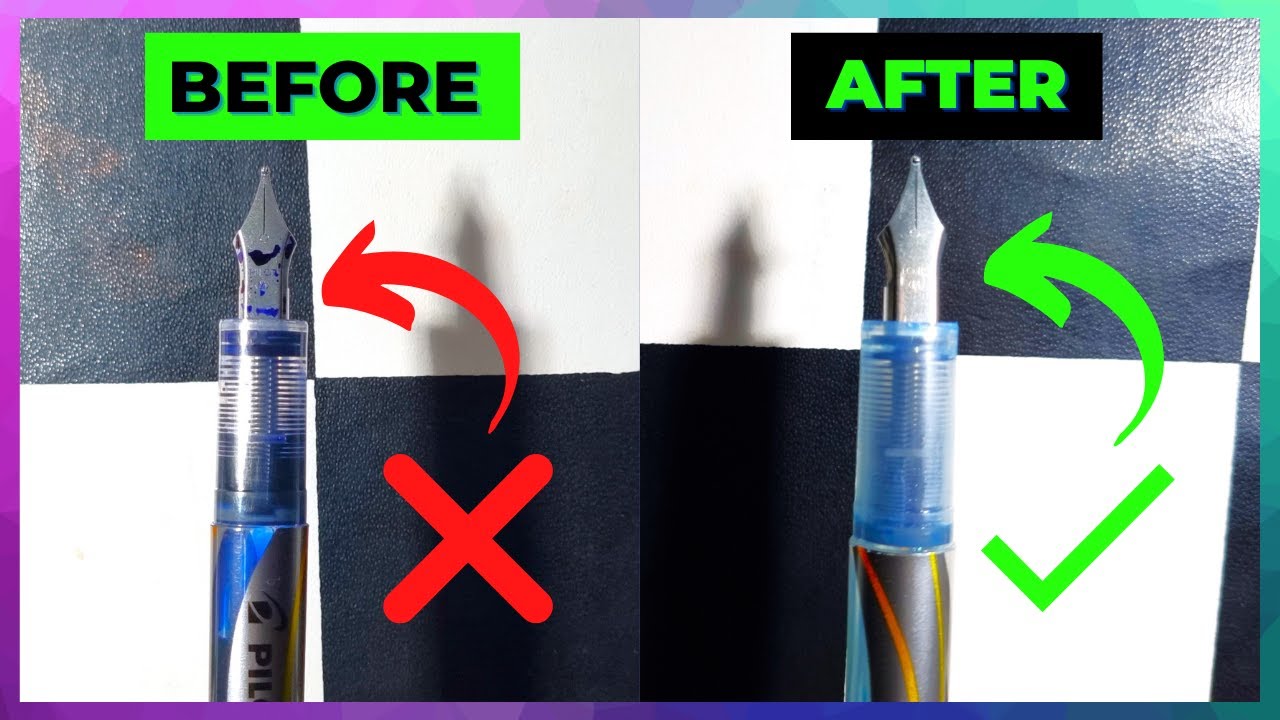 Don't Throw Your Fountain Pen(Clean Your Fountain Pens)