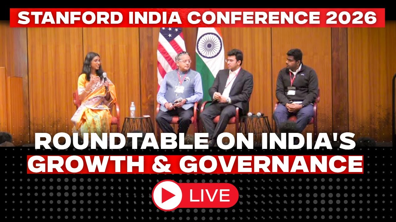Stanford India Conference I Roundtable on India's Growth & Governance I Shashi Tharoor I Annamalai