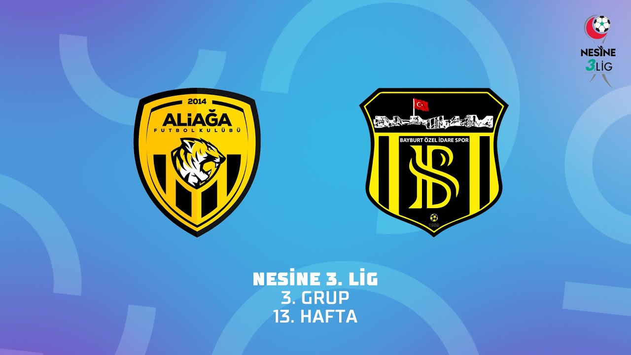 Nesine 3. Lig 3. Grup | Aliağa Futbol - Bayburt Özel İdare Spor