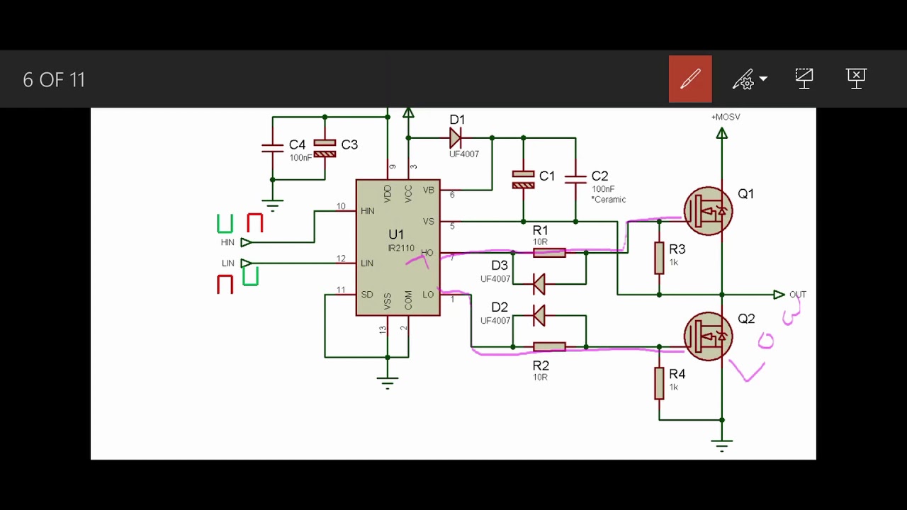 INVERTER/CONVERTER CIRCUIT  for TPES & E/Mech II year