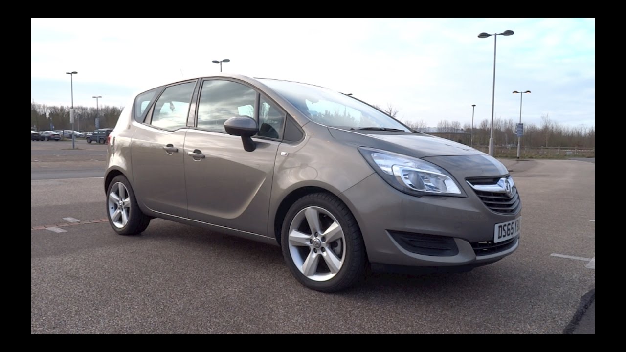 2015 Vauxhall Meriva 1.4i Turbo 120 Exclusiv A/C Start-Up and Full Vehicle Tour