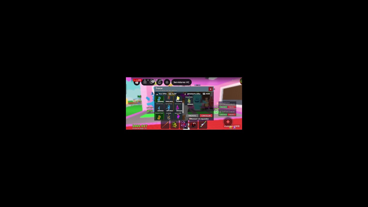 Gui Gamers ao vivo! (Roblox)