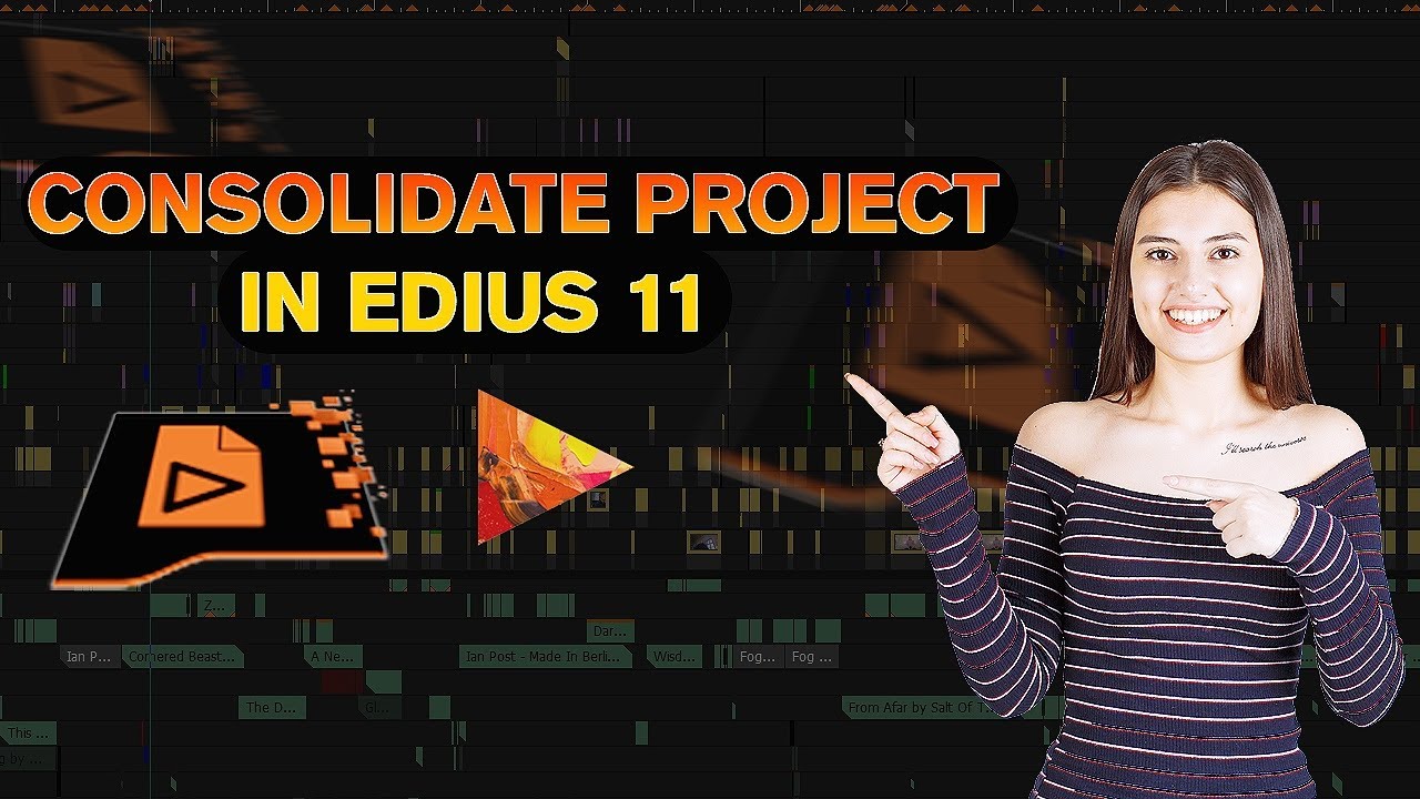 Consolidate Project in EDIUS 11 | Tech Nestology