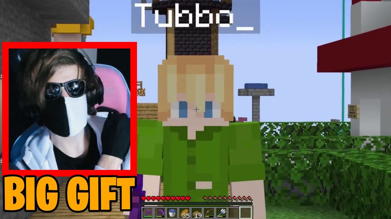 Ranboo Thanks to Tubbo For the Big Gift !!Dream SMP