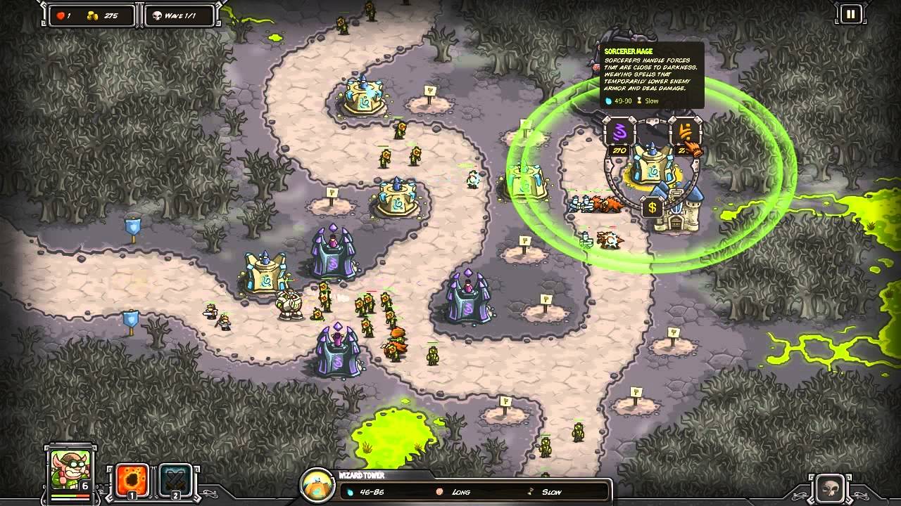 Kingdom Rush — Rotten Forest — Iron Challenge