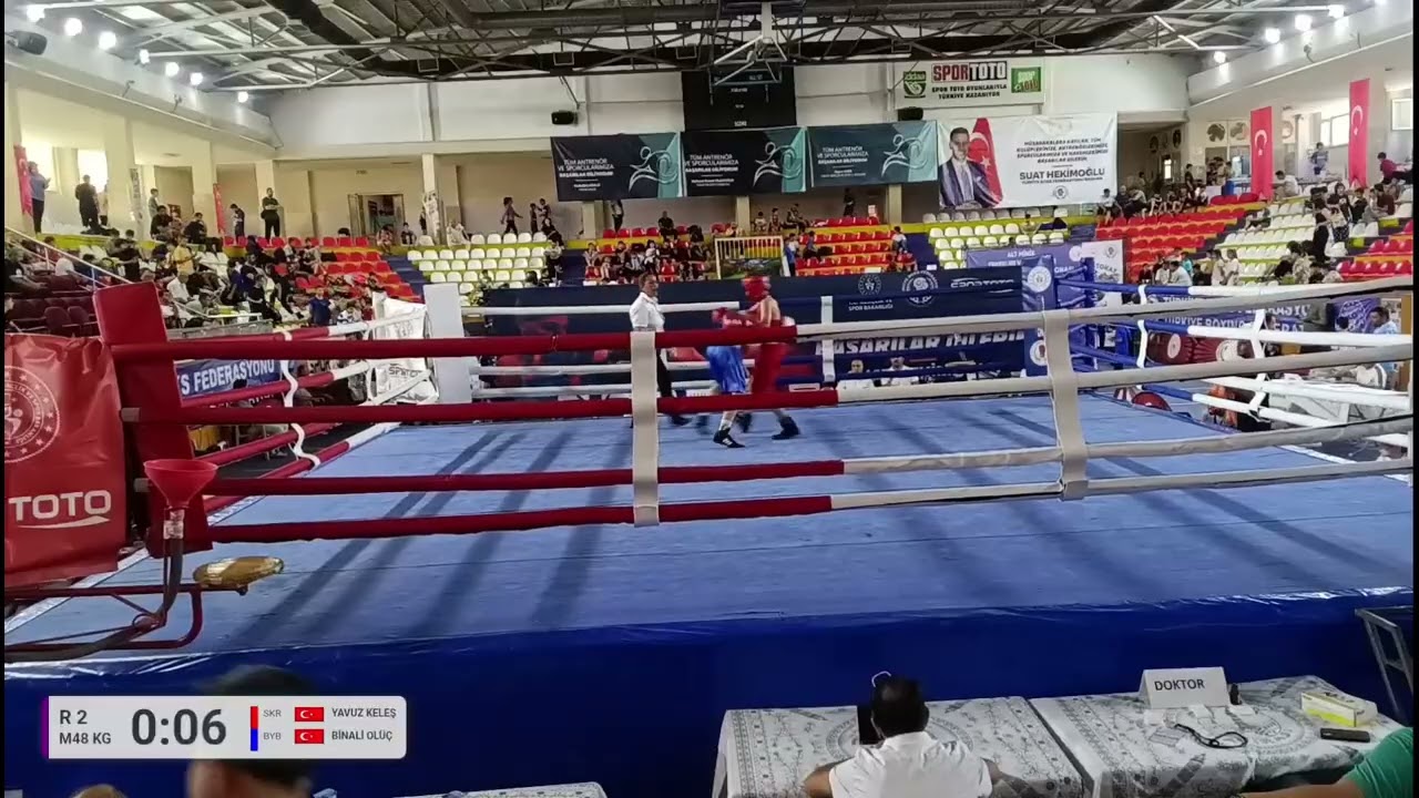 YAVUZ KELEŞ - BİNALİ OLÜÇ TÜRKİYE BOKS FEDERASYONU ALT MİNİKLER FERDİ BOKS ŞAMPİYONASI TOKAT 2025