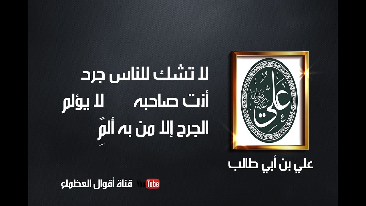 روائع علي بن أبي طالب - أقوال العظماء