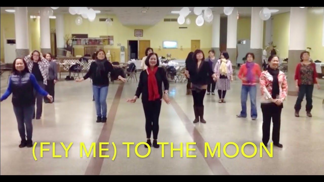 (Fly Me) To The Moon Line Dance