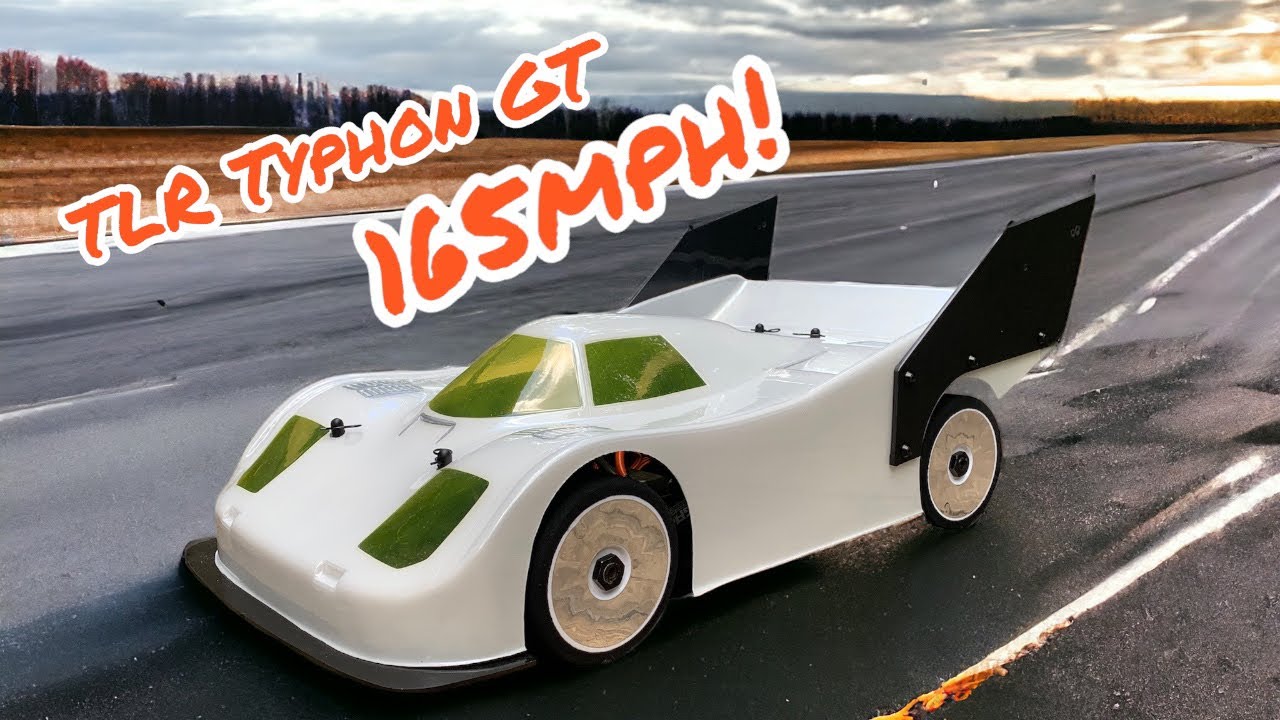 Arrma Typhon GT - RCSpeed Run - 165mph!