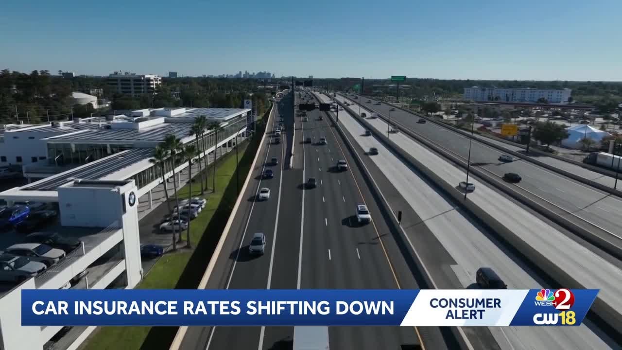 Florida auto insurance rates shrink as insurers file for decreases