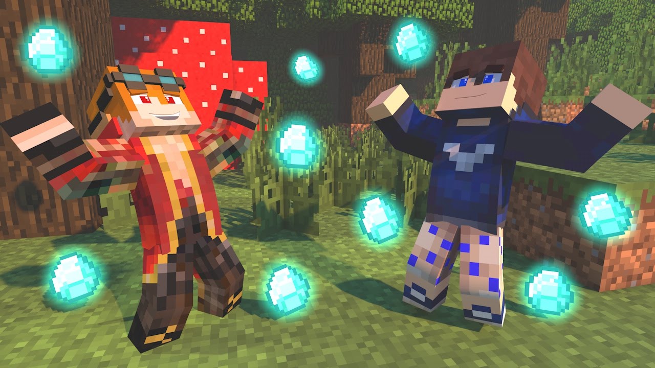 DIAMANTE NO COMEÇO ! - TEAM HARDCORE #1 ( Minecraft )