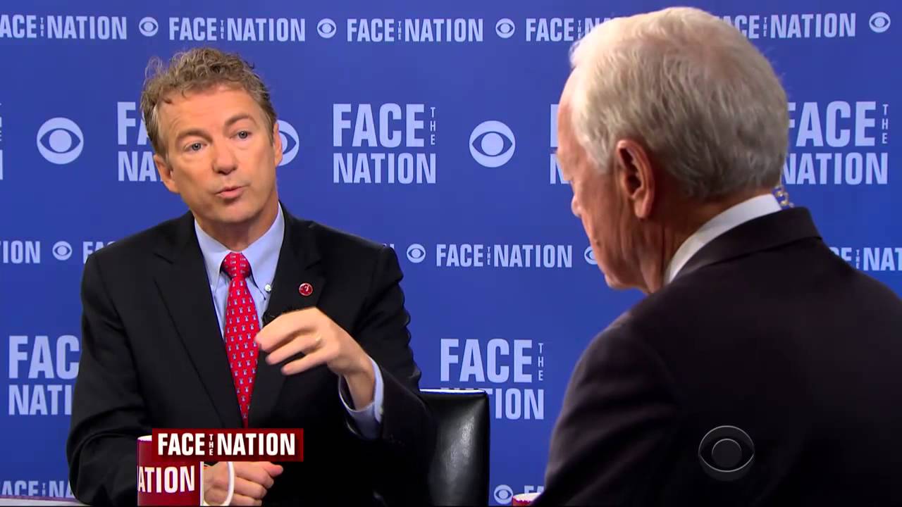 Sen. Rand Paul Appears on CBS's Face the Nation