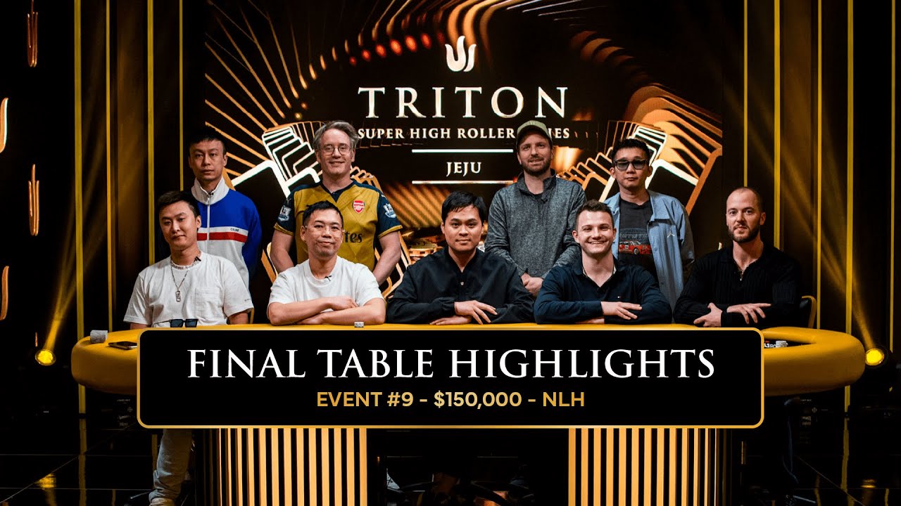 Triton Poker Jeju 2024: Event #9 $150K NLH 8-Handed Final Table Highlights | High-Stakes Poker!