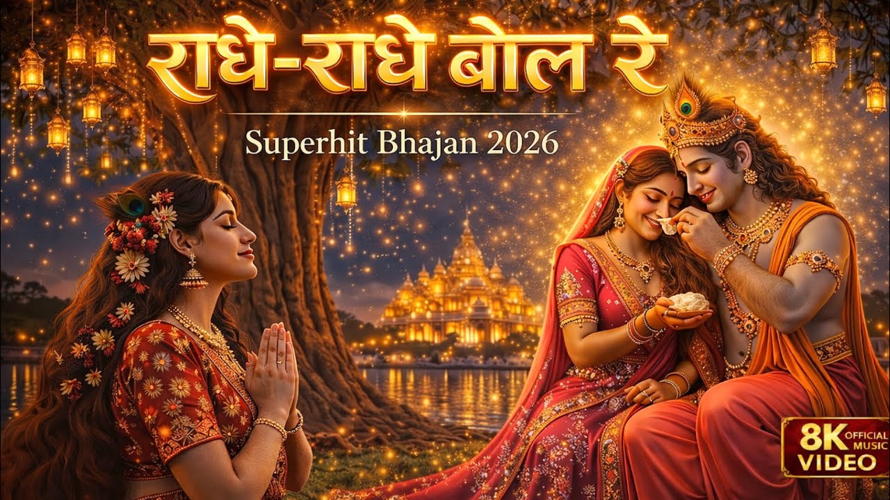 राधे-राधे बोल रे | Radhe-Radhe Bol Re | New Shri Krishna Bhajan 2026 | @KrishnaKiLeelaAI