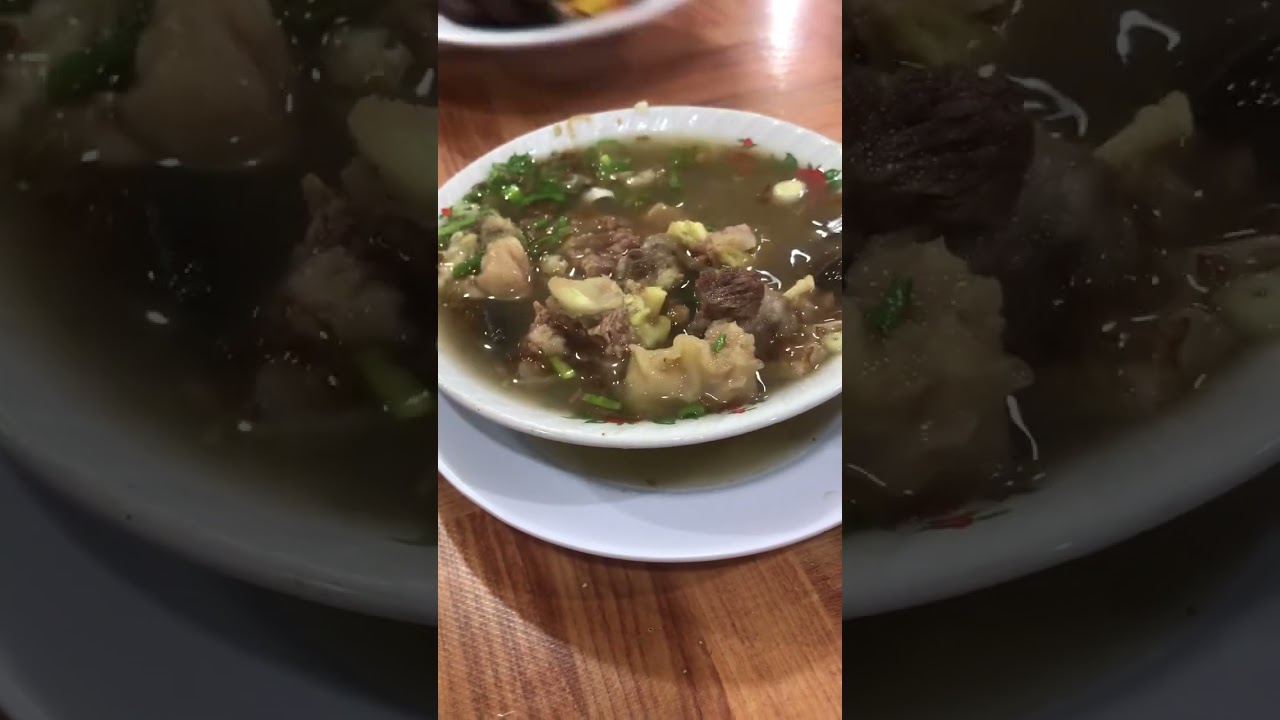 Dineer sop kambing dan sate kambing#food#reels