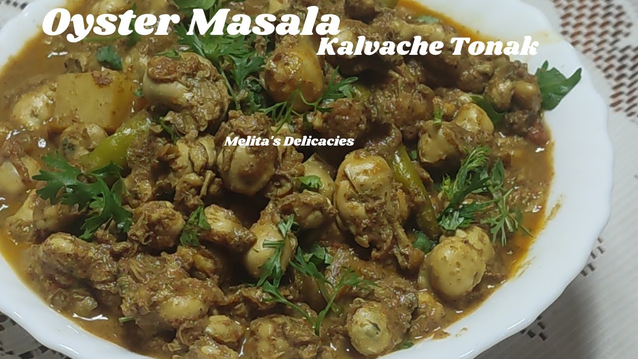 Oyster Masala#Oyesters|Kalwache Tonak|Goan Style Oyesters Masala|Oyster Currry#GoanSeaFood