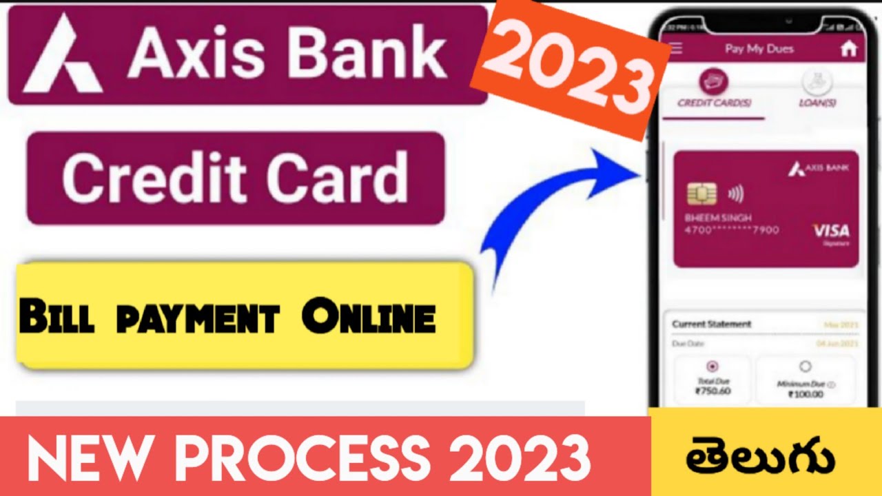 Axis Bank Credit Card Bill Payment Online | How To Pay Credit Card Bill Online