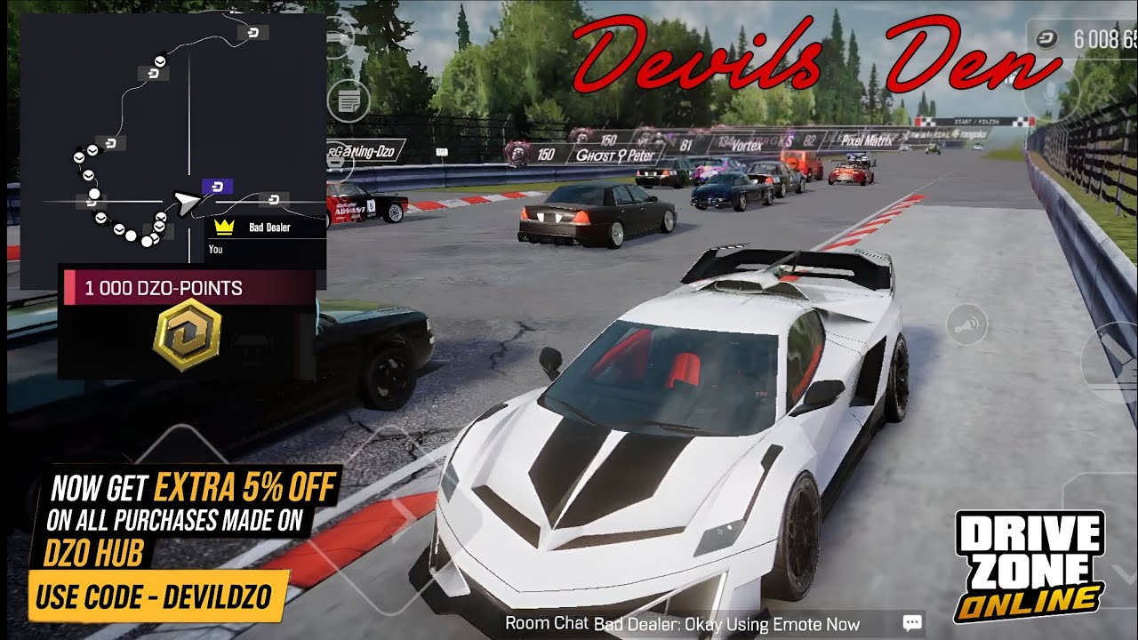 Drive Zone Online: D - Class | Reverse Drive Race | 2000 DZO Price  | Devils Den !! @DriveZoneOnline