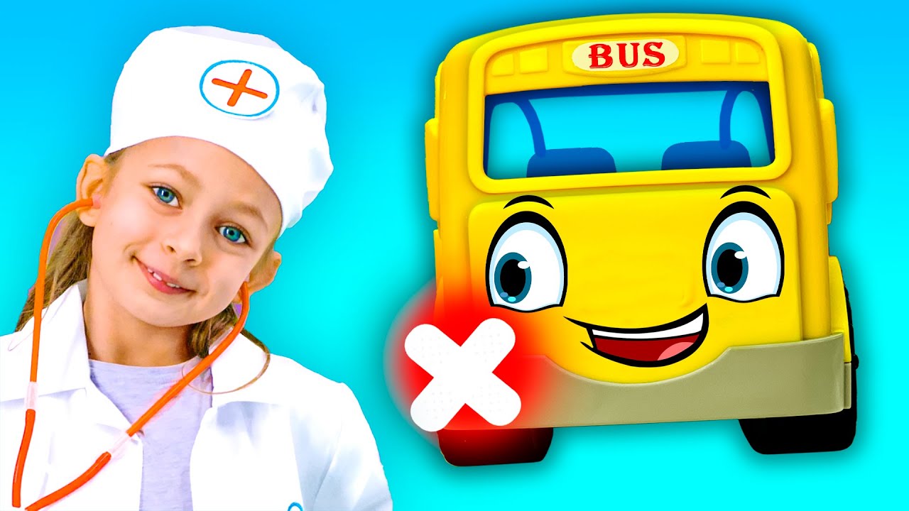 The Boo Boo Car Song | Kids Songs Maya and Mary