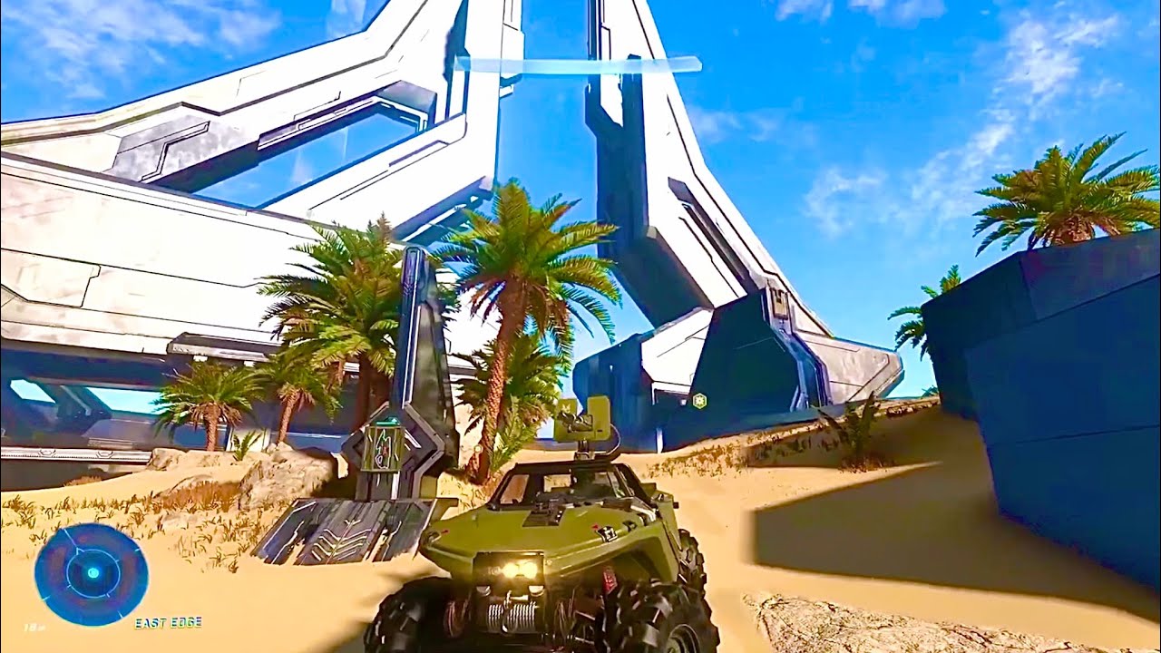 The SKYBOX in Halo infinite is Gorgeous