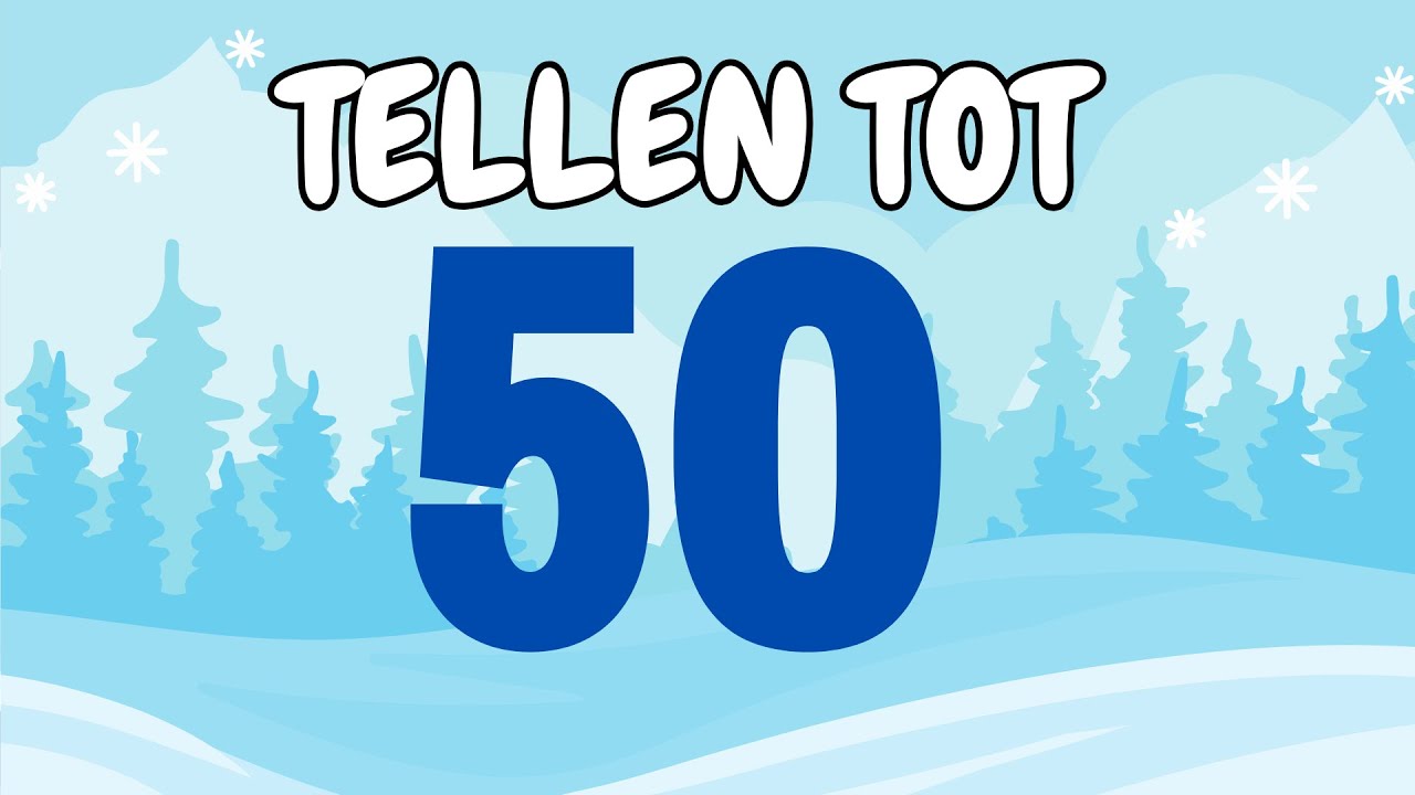 Leren Tellen tot 50 | Leuk en Makkelijk voor Peuters en Kleuters!