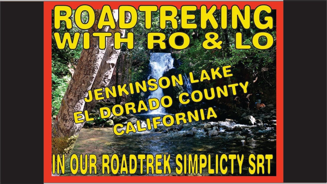 Jenkinson Lake Camping, Campground, El Dorado County, CA.  In our Class B, RV