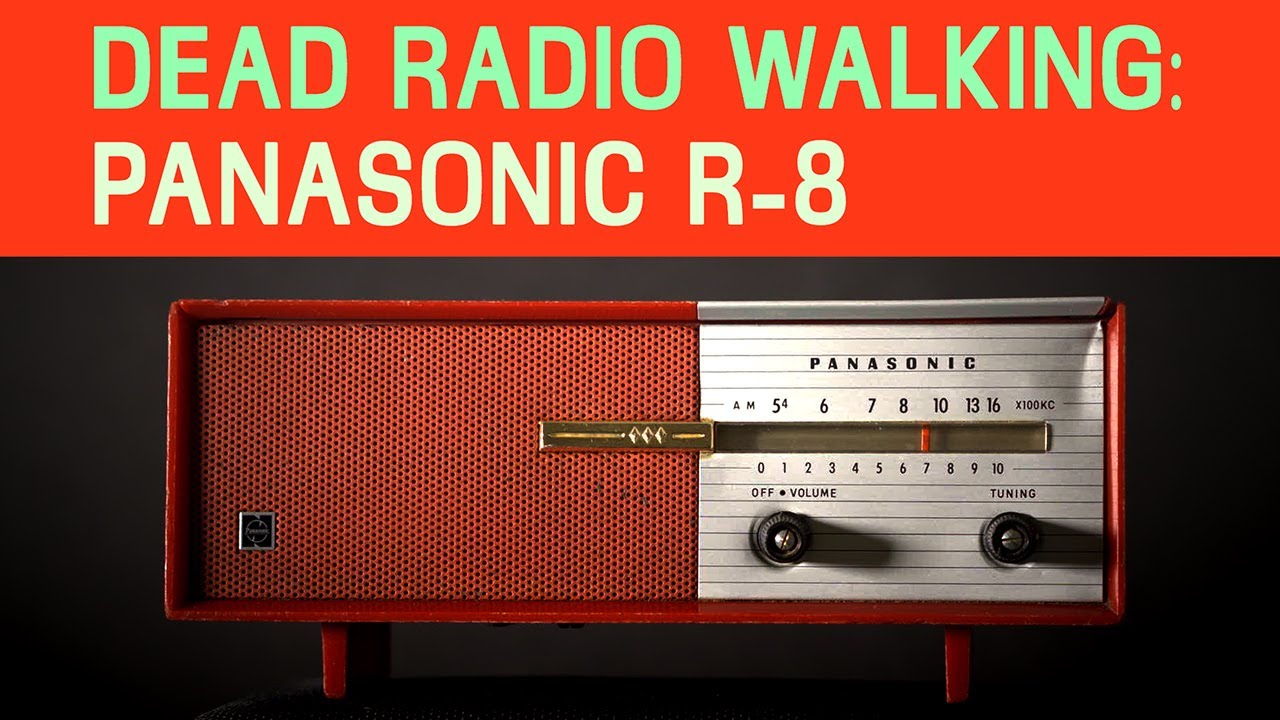 Vintage Electronics Repair: Dead Panasonic R-8 transistor radio restoration