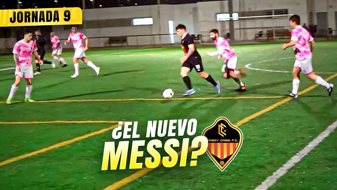 ⚽️ ¿EL NUEVO MESSI? 🎩 *LIGA FÚTBOL J9* Crazy Crew FC