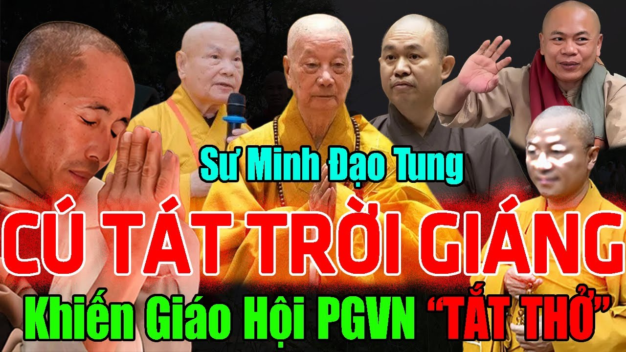 🟥CÚ TÁT TRỜI GIÁNG: Sư Minh Đạo Tung Chưởng Khiến GIÁO HỘI PGVN 