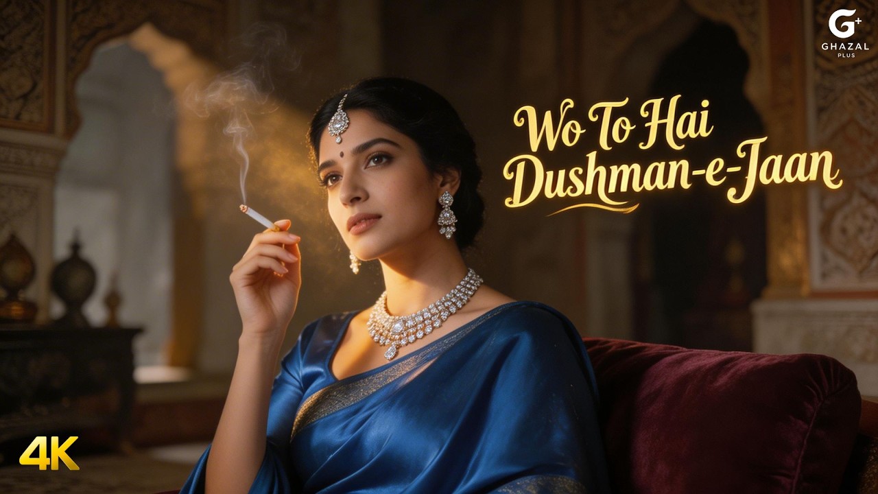 Wo To Hai Dushman-e-Jaan | Sad Ghazal | Painful Love Poetry - Heart-Touching Ghazal | Pain & Ghazal