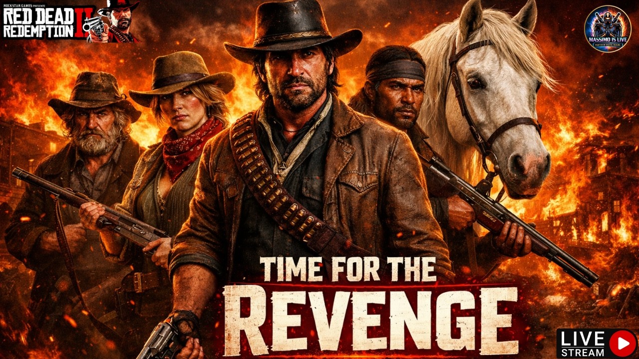 Red Dead Redemption 2 ! Revenge Begins Now!🔥John & The Gang Strike Back!#gaming#livegaming#rdr2#live