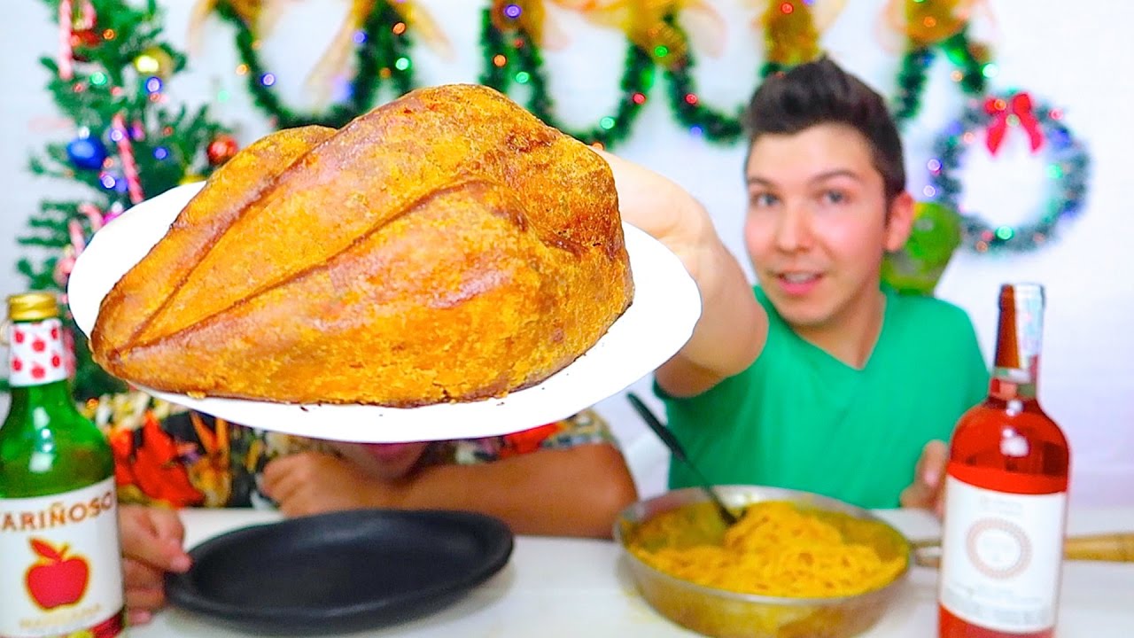 Christmas Day Chicken With My Boyfriend • MUKBANG