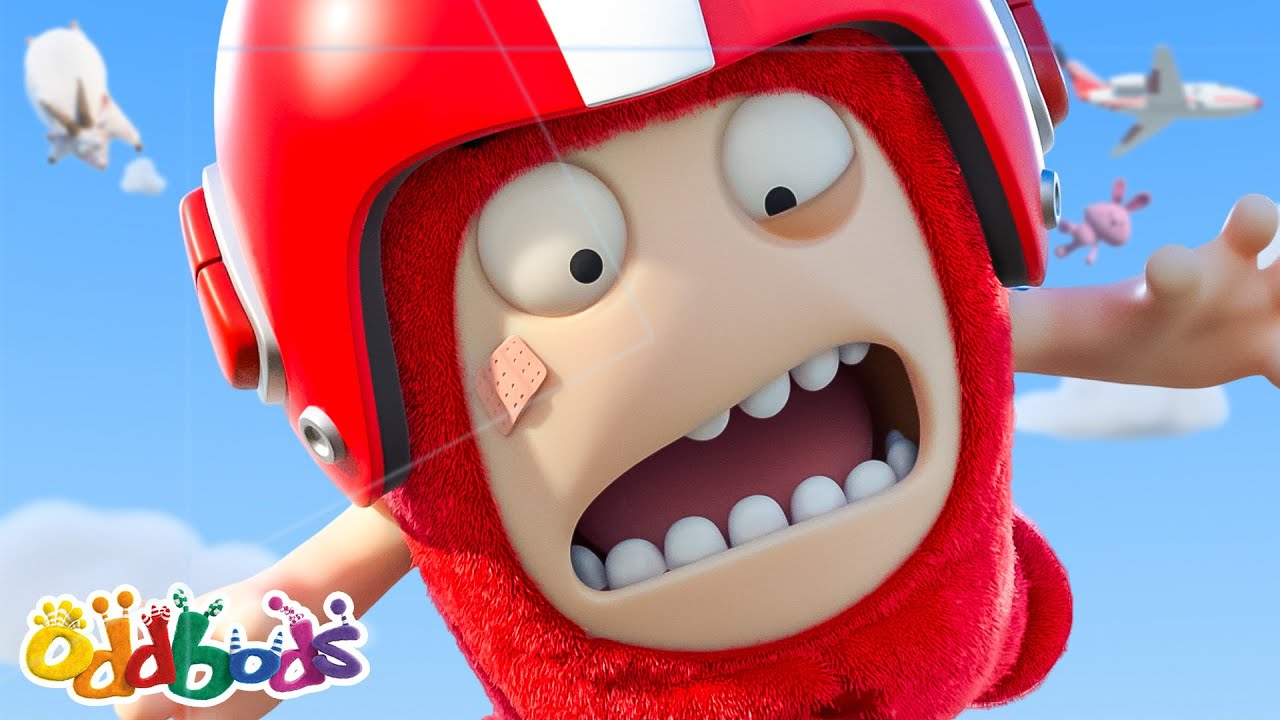 Fuse Affronta la Sua Paura del Paracadutismo | Cartoni Animati📺 | Video divertenti | Oddbods Italia