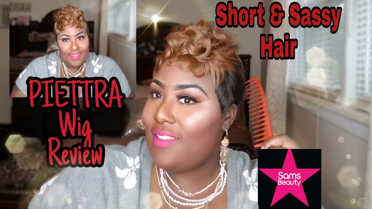 Honey Blonde Short & Sassy Piettra Wig