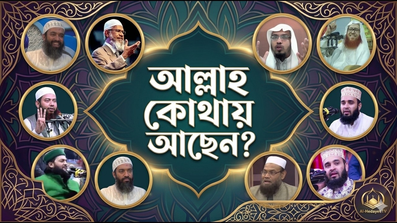 আল্লাহ কোথায় আছেন? Where is Allah? ১০ জন ইসলামিক স্কলারের মতামত।