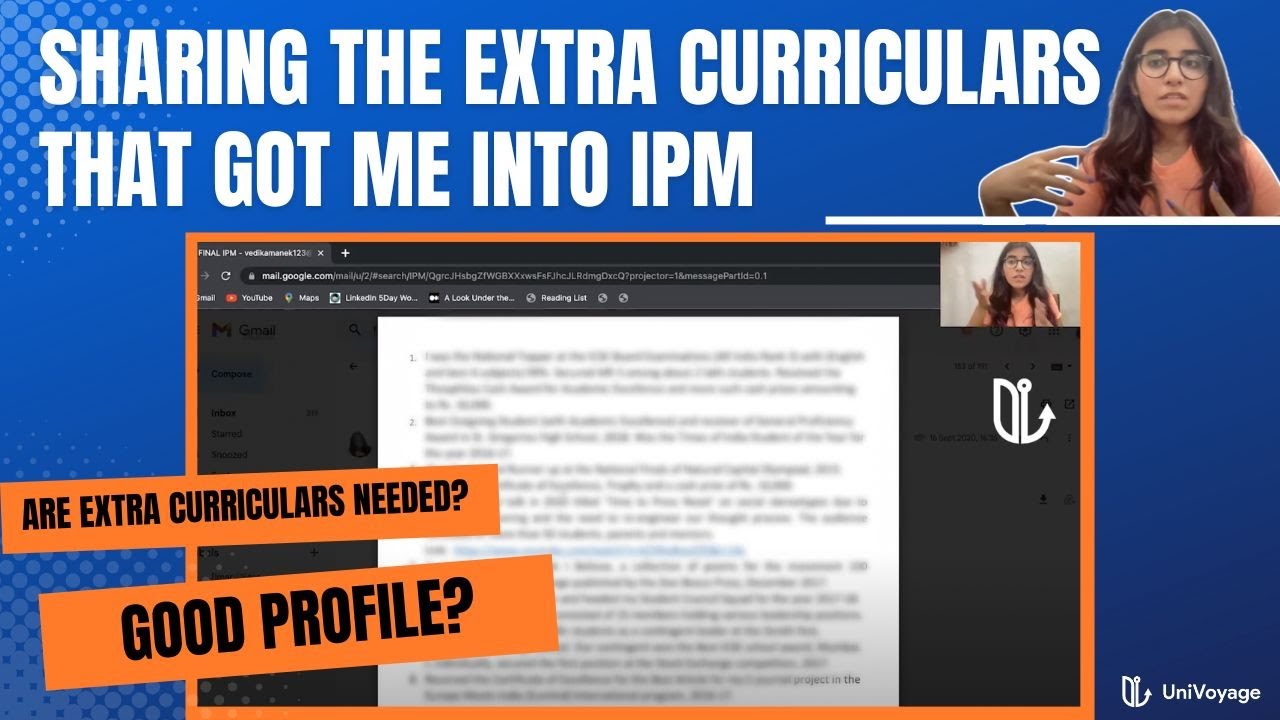 Are Extra curriculars necessary for IPMAT IIM Indore?