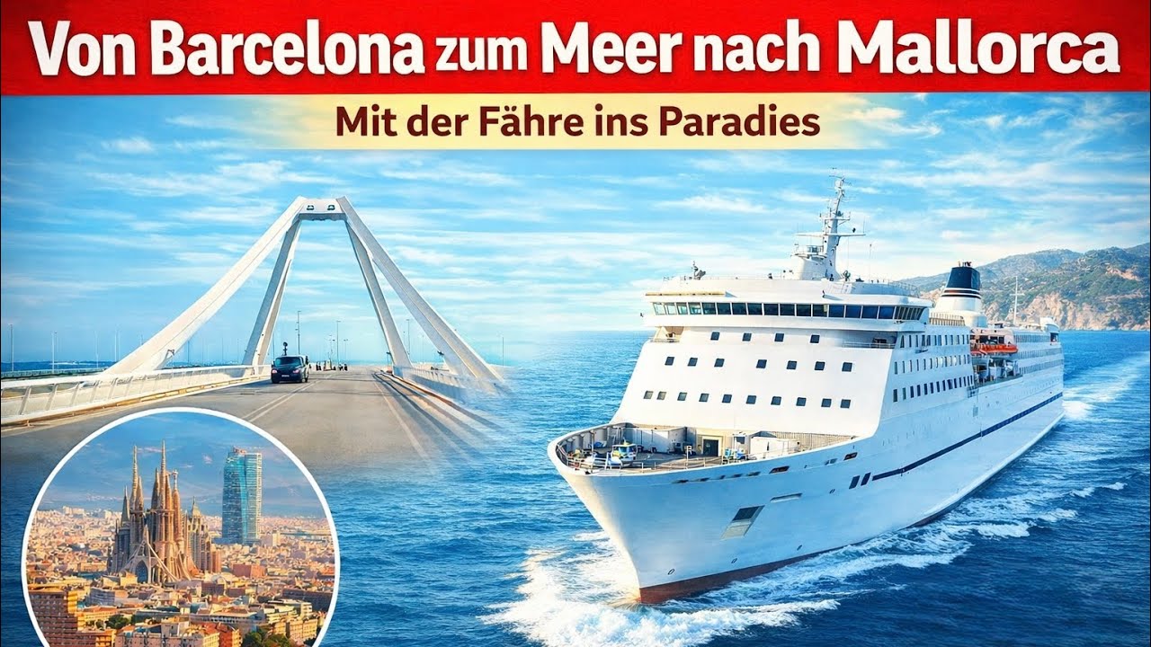 Von Barcelona zum Meer – Unser Weg mit der Fähre nach Mallorca 🌊⛴️ Step 1 | November 2025