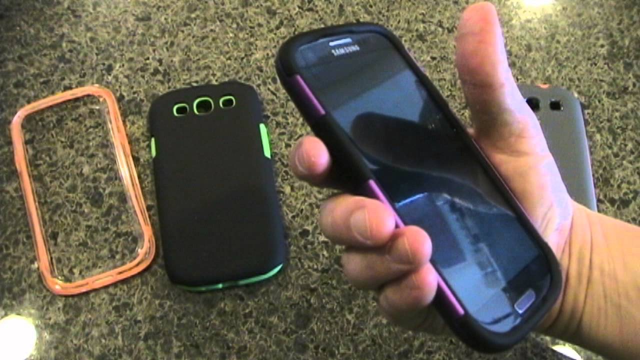 Samsung Galaxy S3 - 4 Cases Review (incl. Spigen Neo Hybrid)